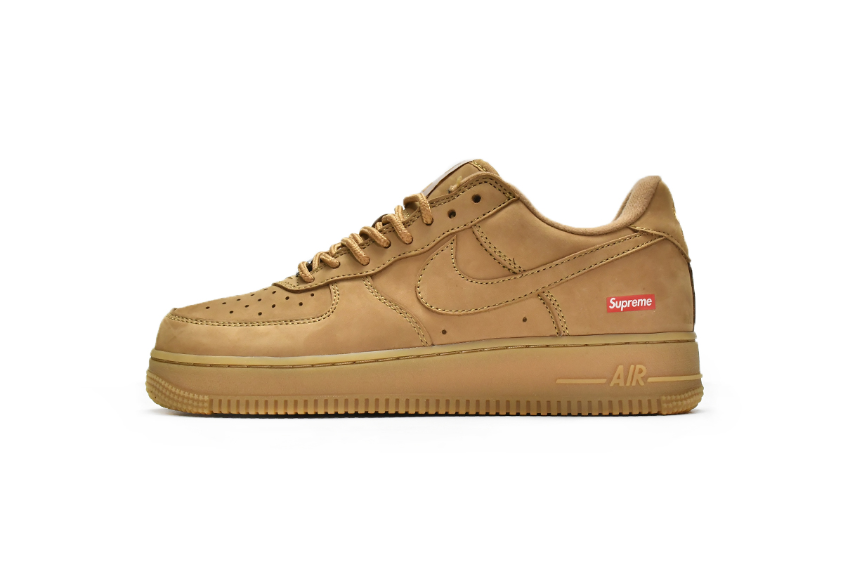 Nike Supreme X Air Force 1 Low SP 'Wheat' DN1555-200 - Limited Edition Sneakers