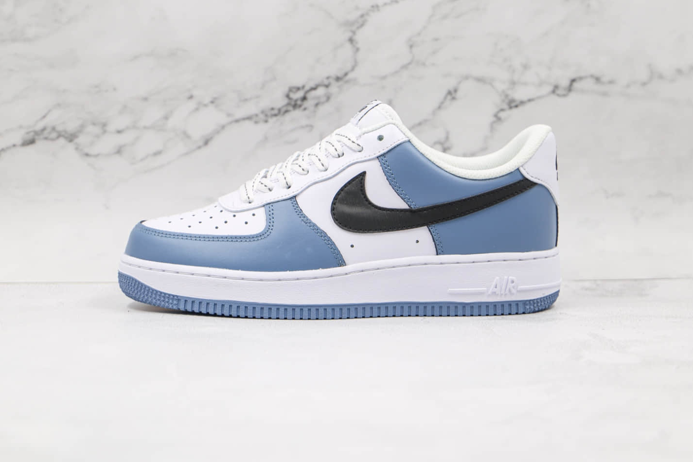 Nike Air Force 1 07 Low White Sky Blue Black CQ5059-109 - Stylish and Versatile Sneakers