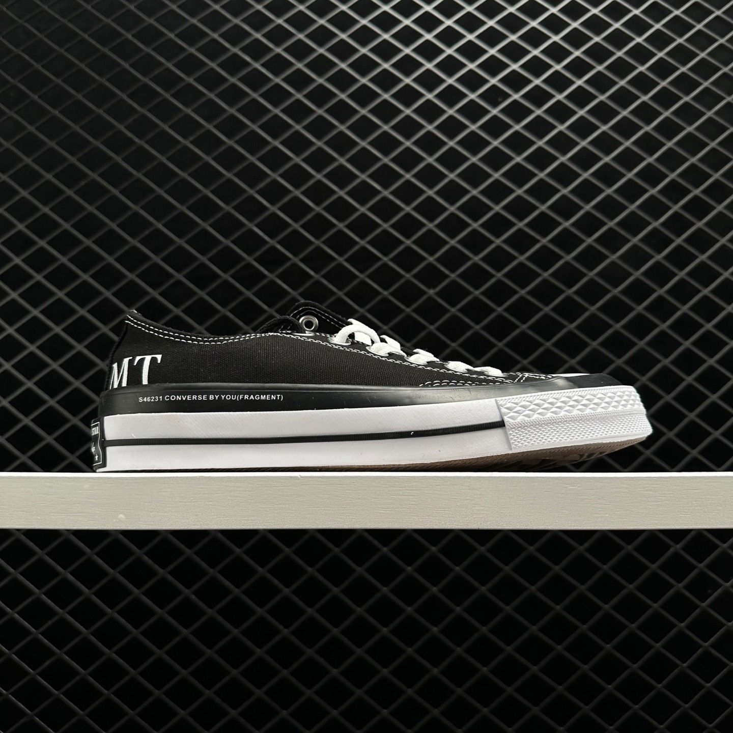 Frgmt x Converse Chuck Taylor All Star 70 By You Black: Iconic Style with Customizability