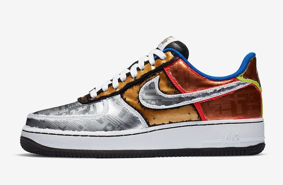 Nike Air Force 1 Low 'Olympic' DA1345-014 - Iconic Style with Olympic-Inspired Design