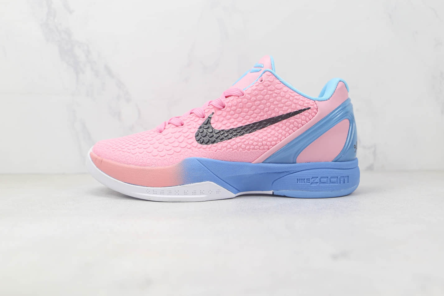 Nike Zoom Kobe 6 Think Pink Pinkfire Metallic Silver White CW2190-601